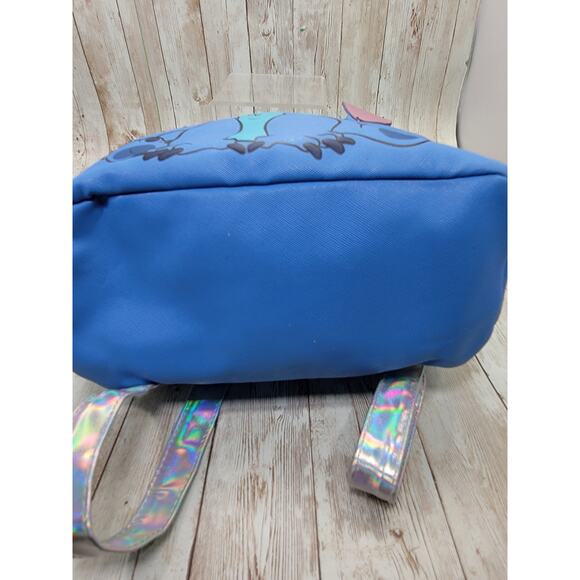Disney Stitch Women's Mini Backpack Blue Lilo & Stitch - Picture 6 of 8